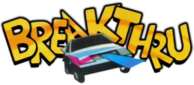 Breakthru logo for ZX Spectrum